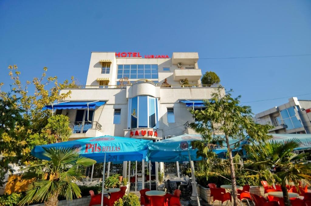 Hotel Lubjana Tirana Exterior photo