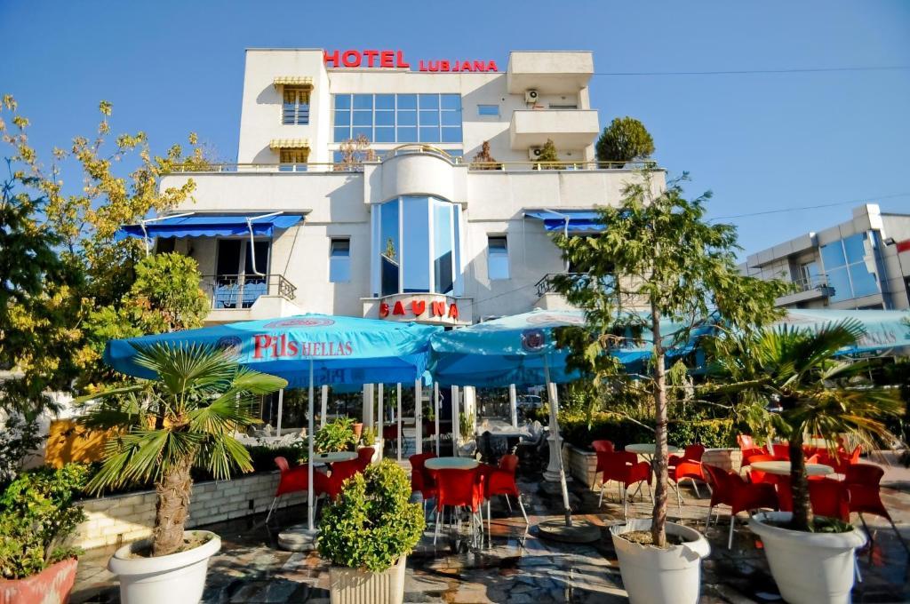 Hotel Lubjana Tirana Exterior photo